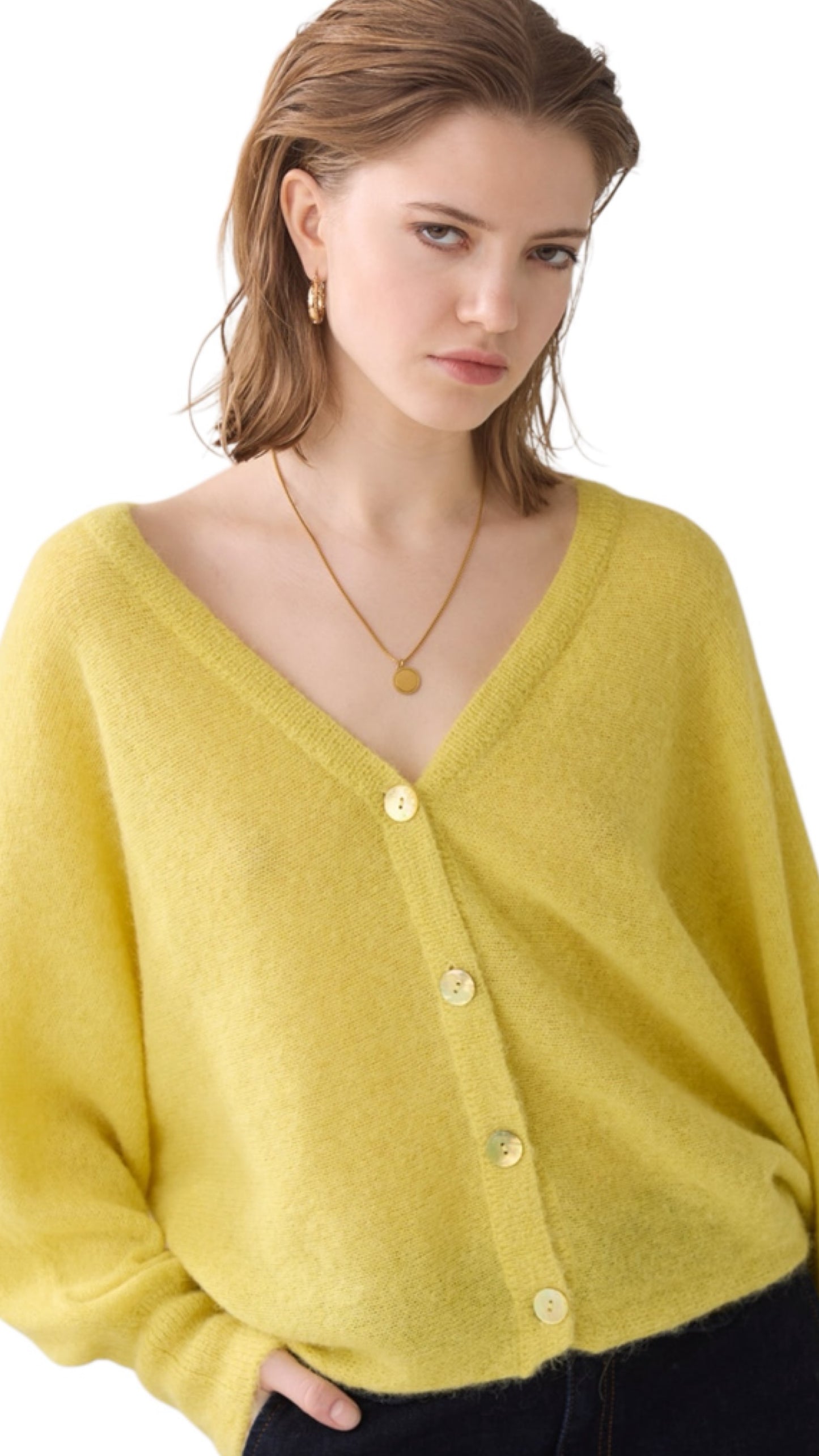 Oversized Cardigan Mimosa