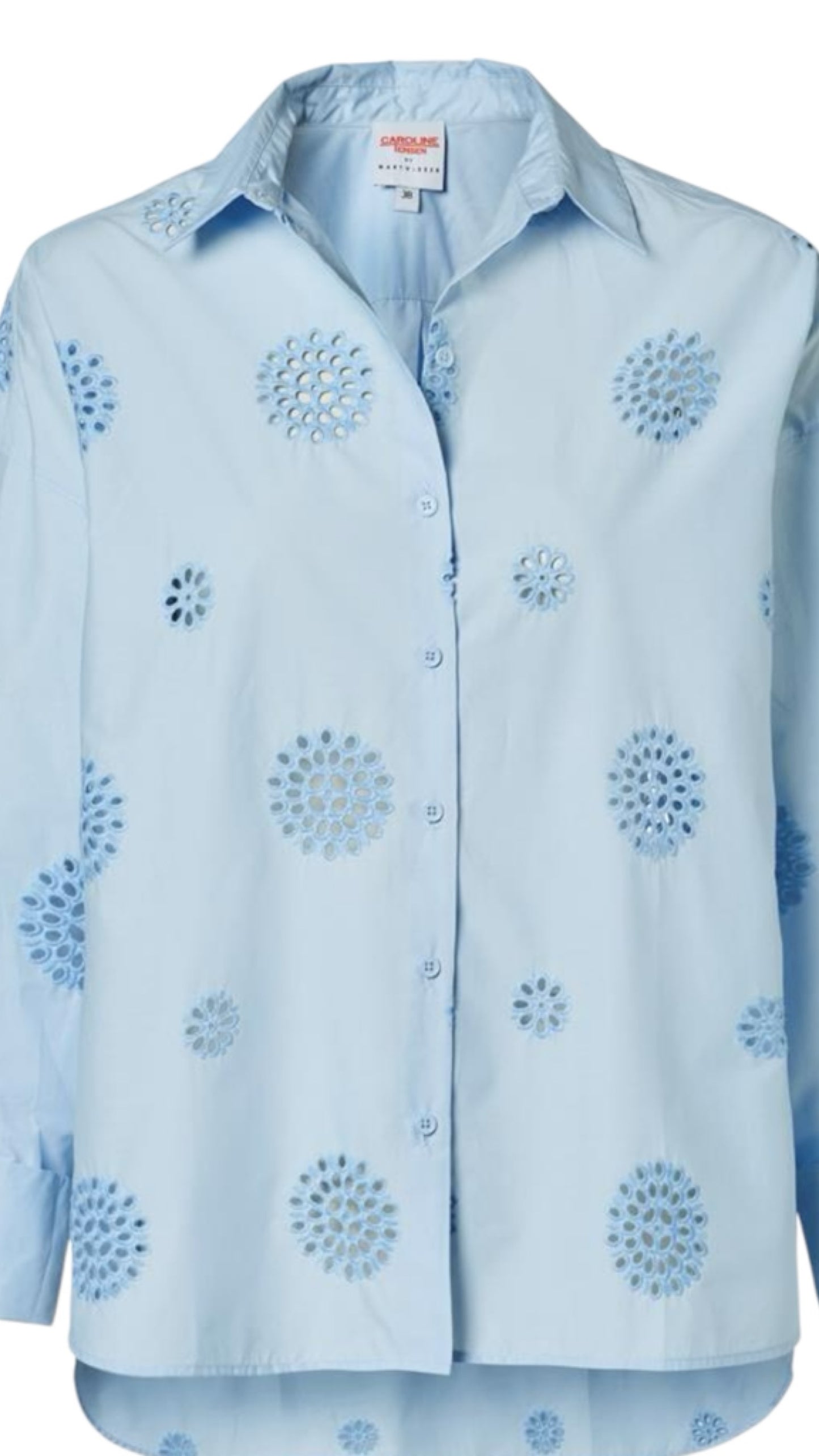Nothingham blouse (lichtblauw)