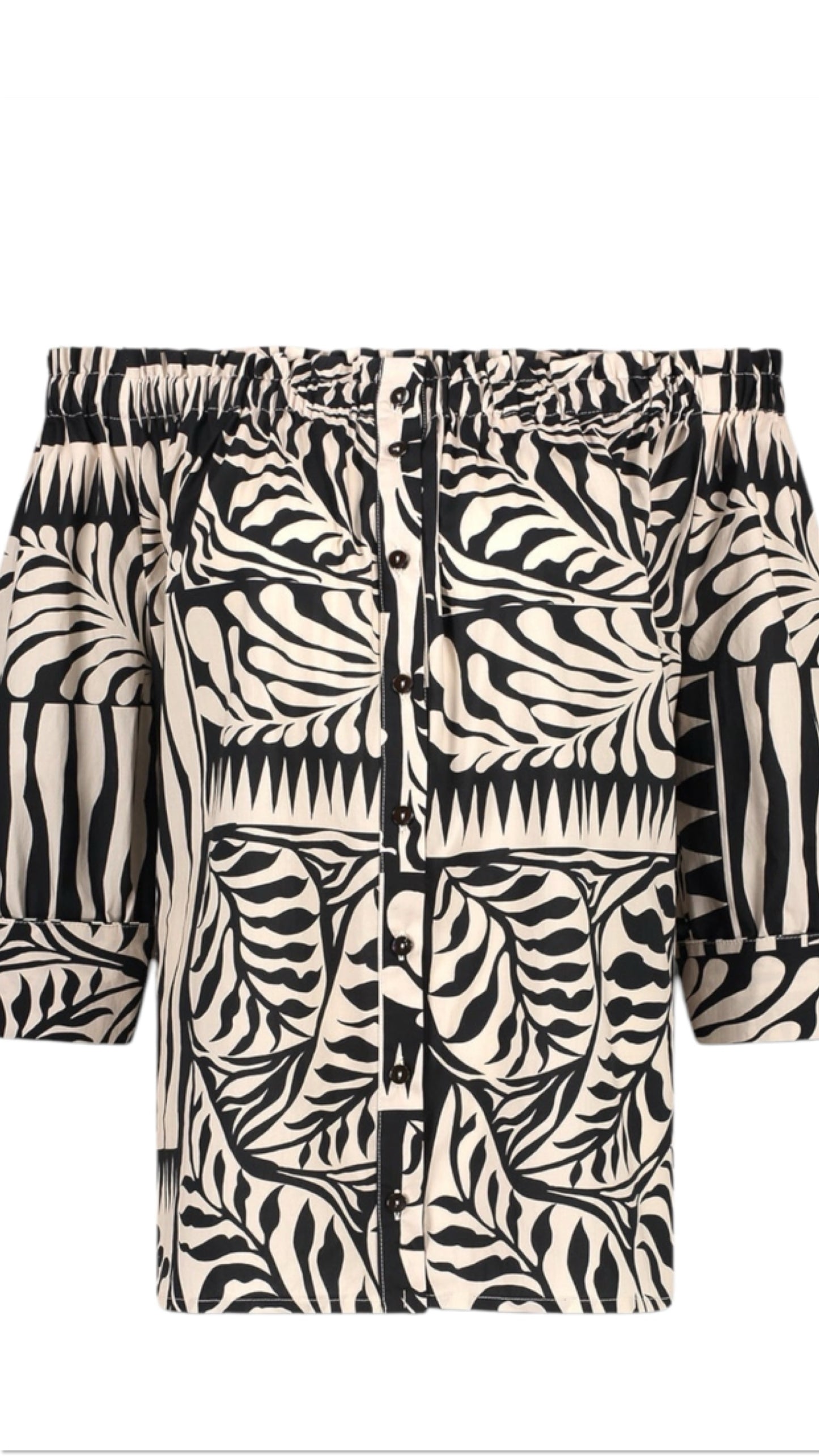 Blouse two tone