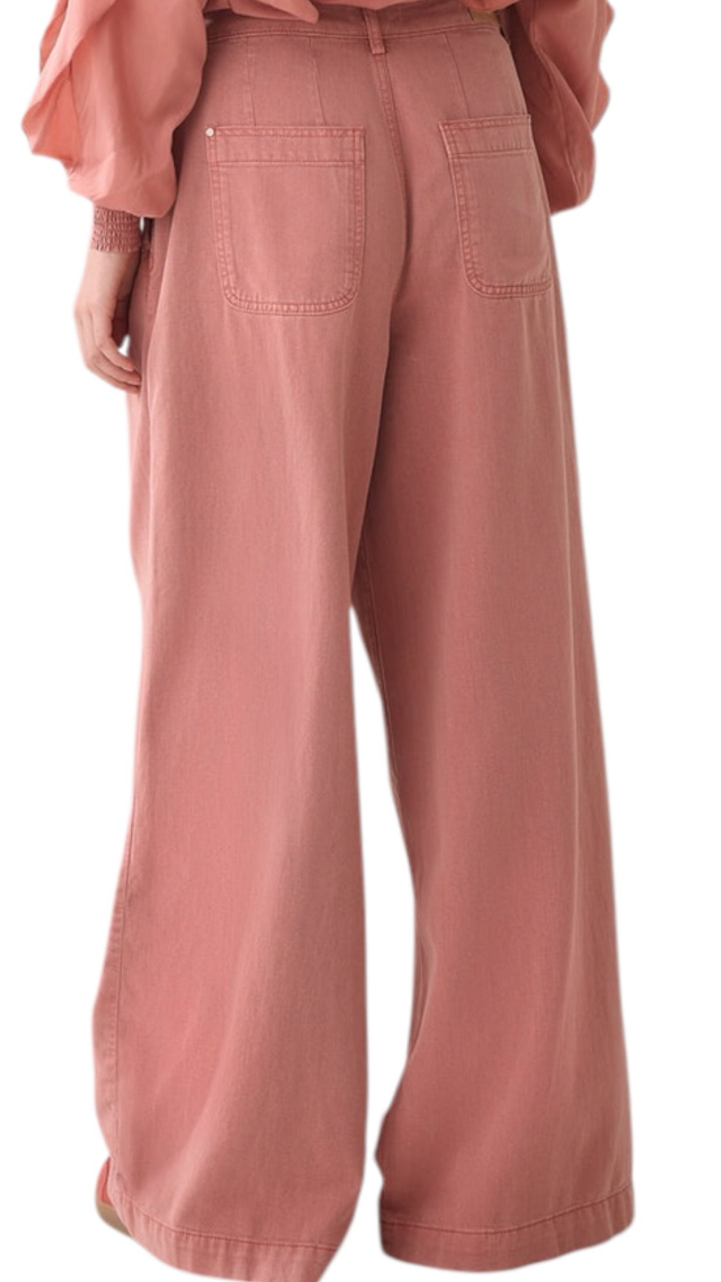 Wide leg sway tencel