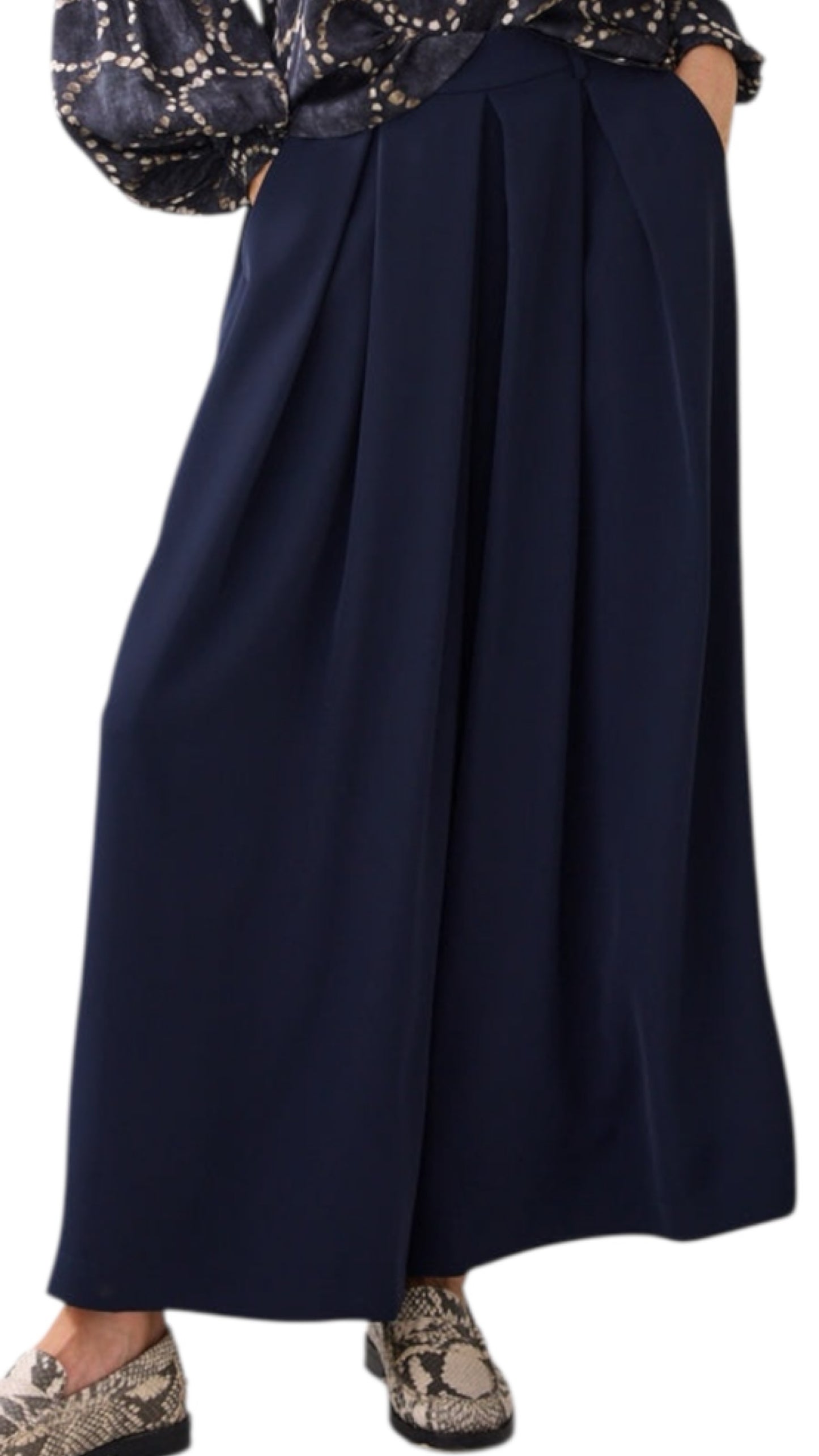 Culotte wide fluid
