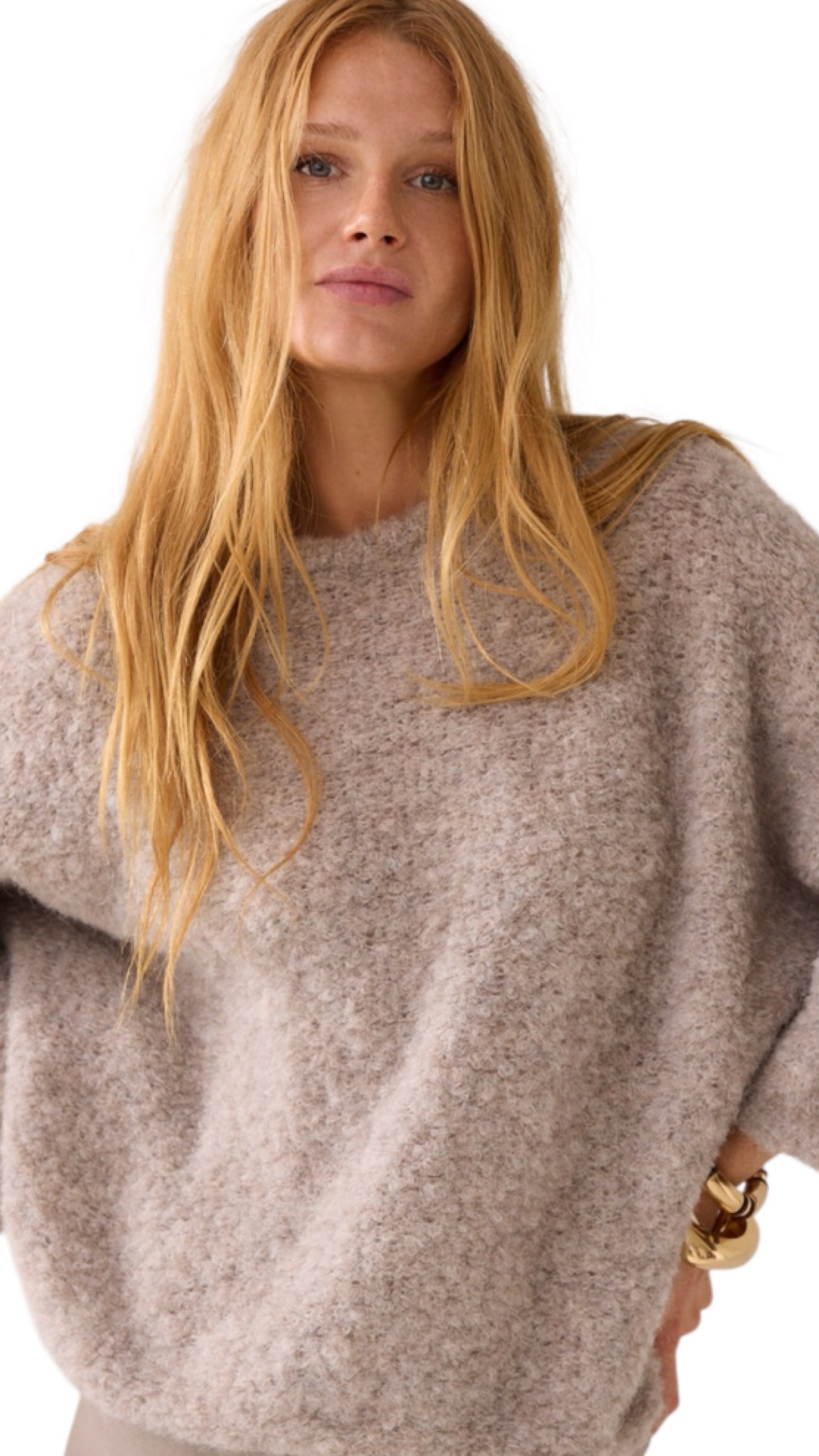 Sweater soft boucle