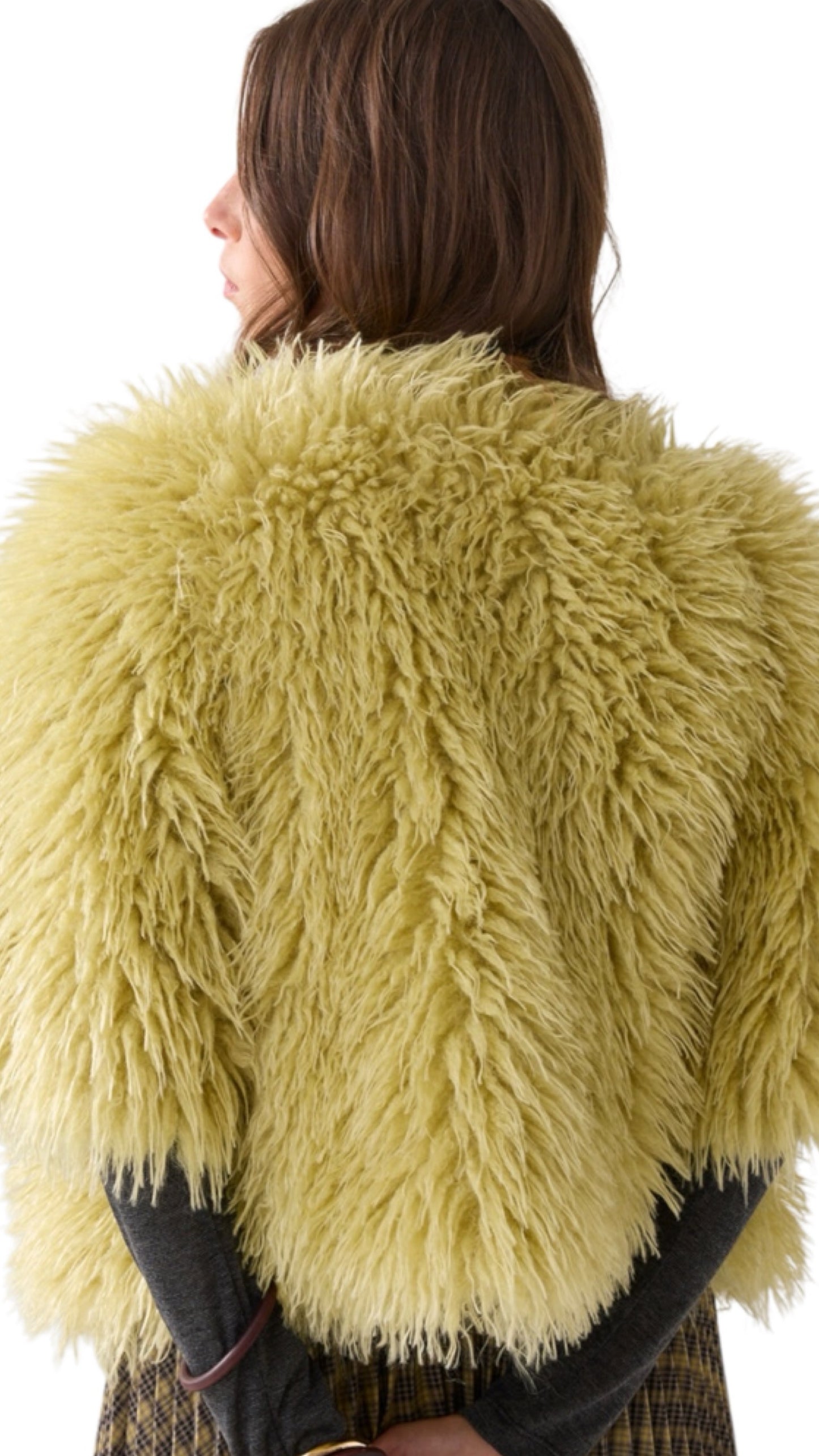 Jacket faux fur