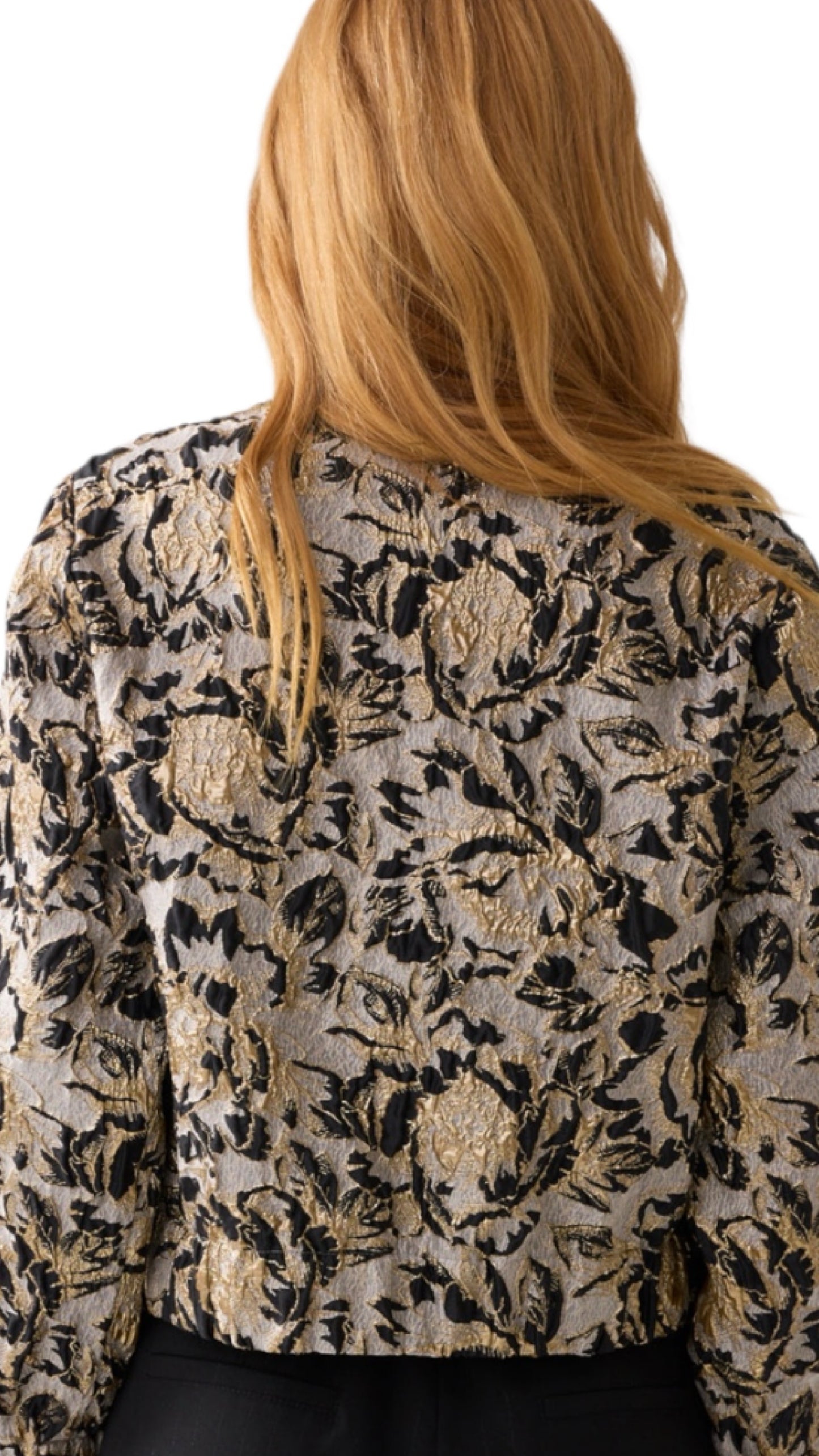 Jacket bomber jaquard