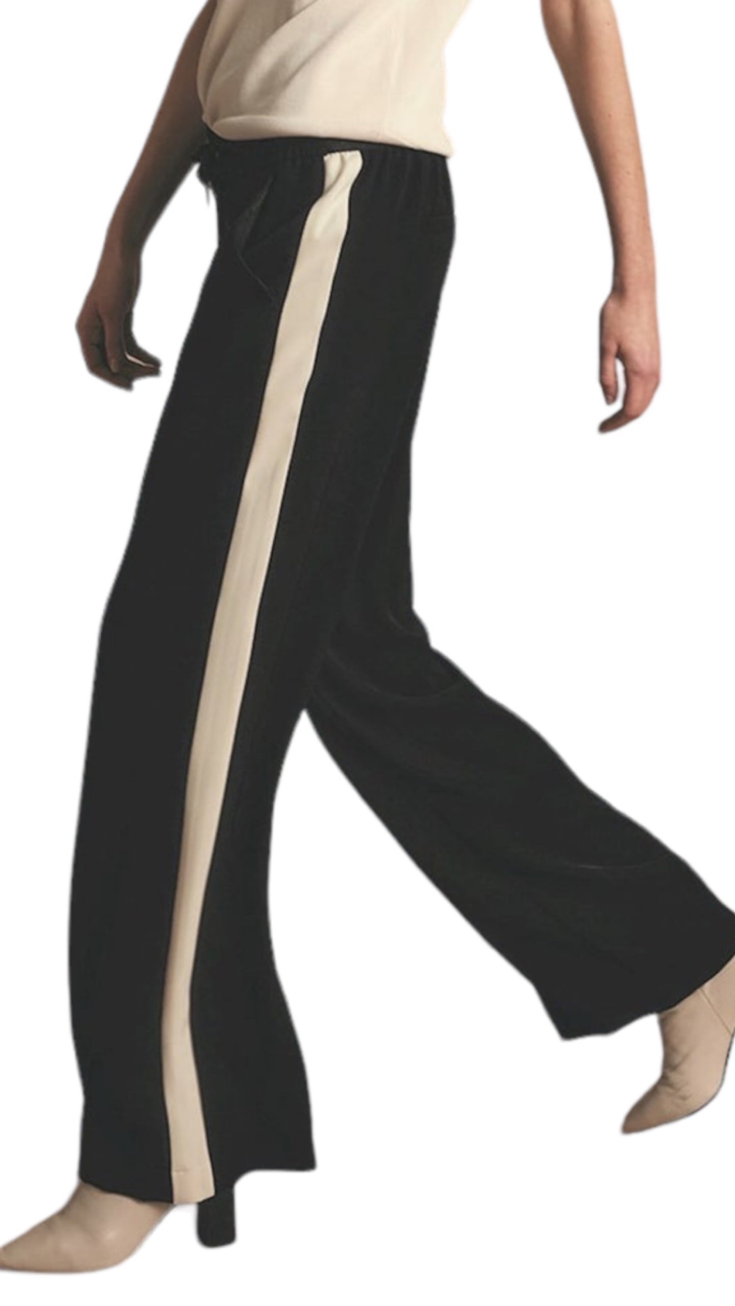 Trousers fluid (black)