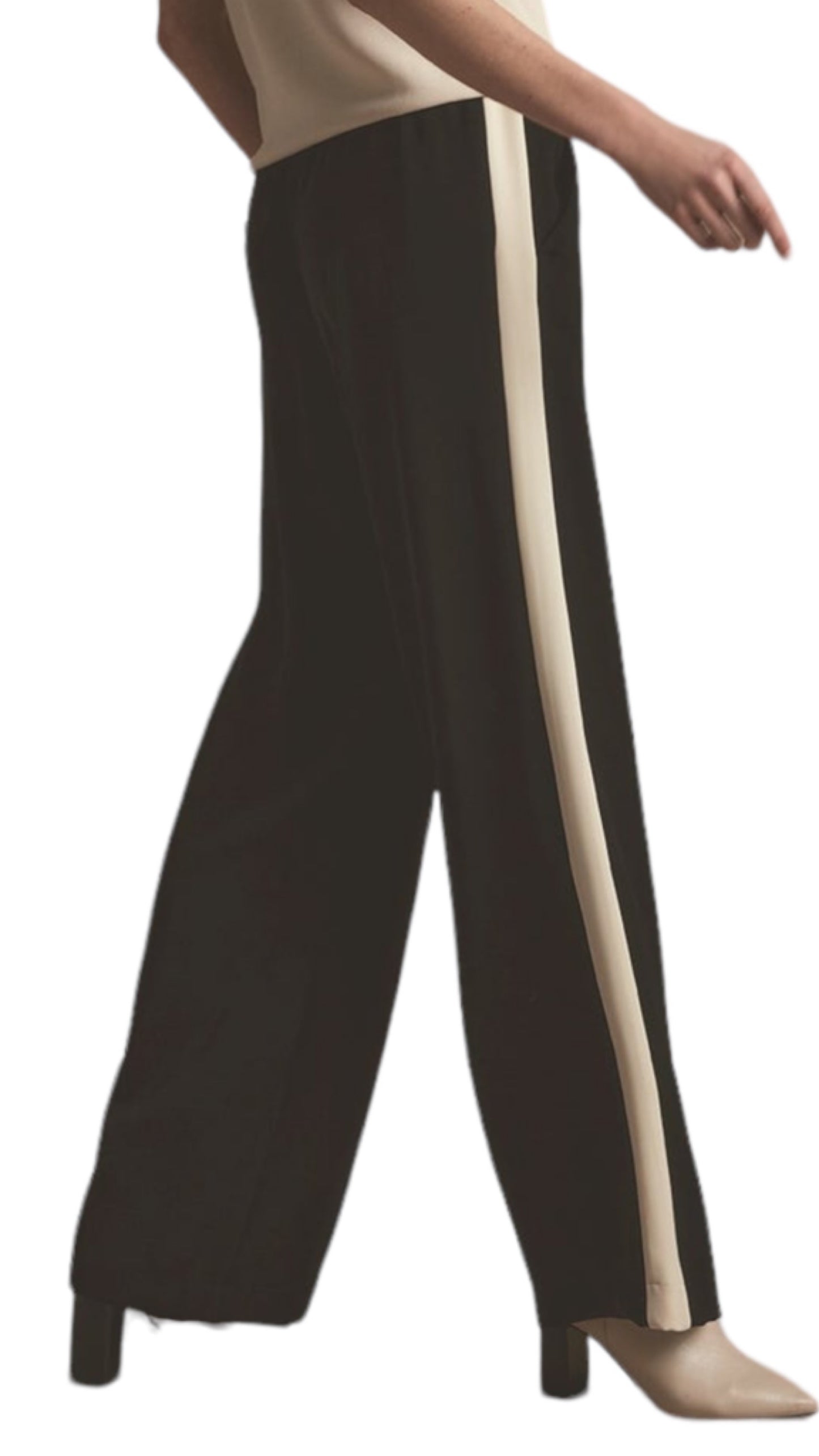 Trousers fluid (black)