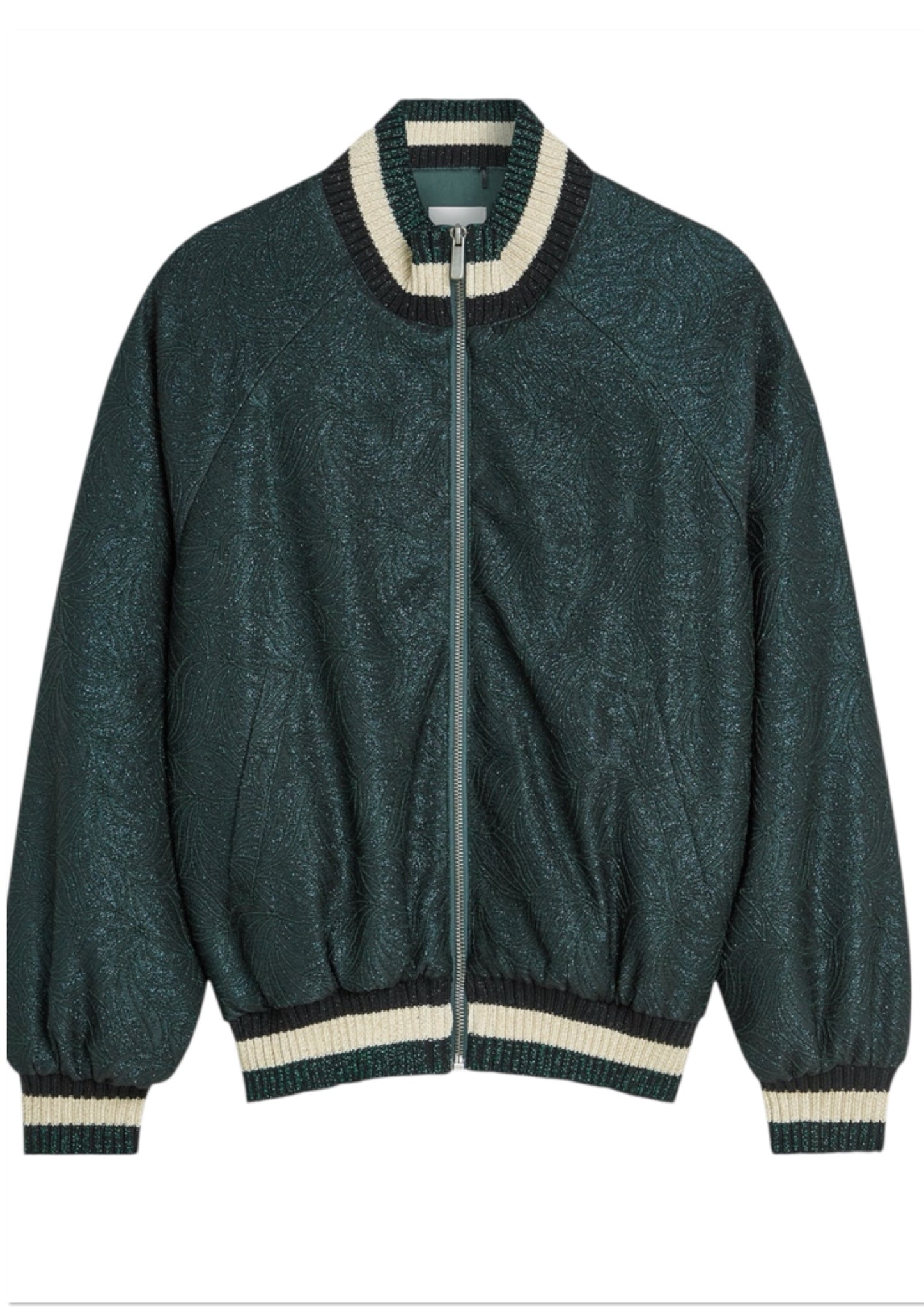 Bomber glitter Jacquard