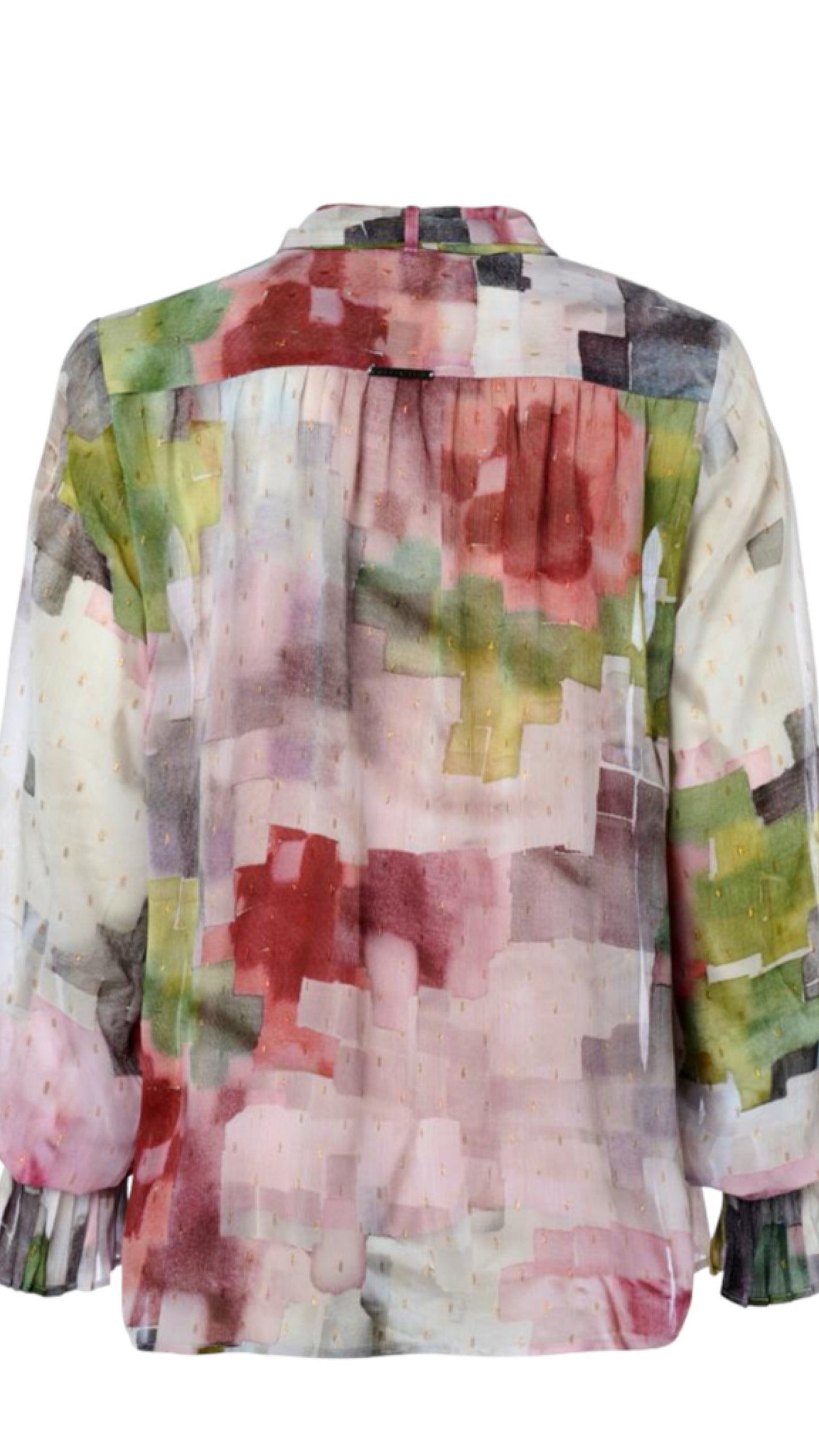 Irina print blouse
