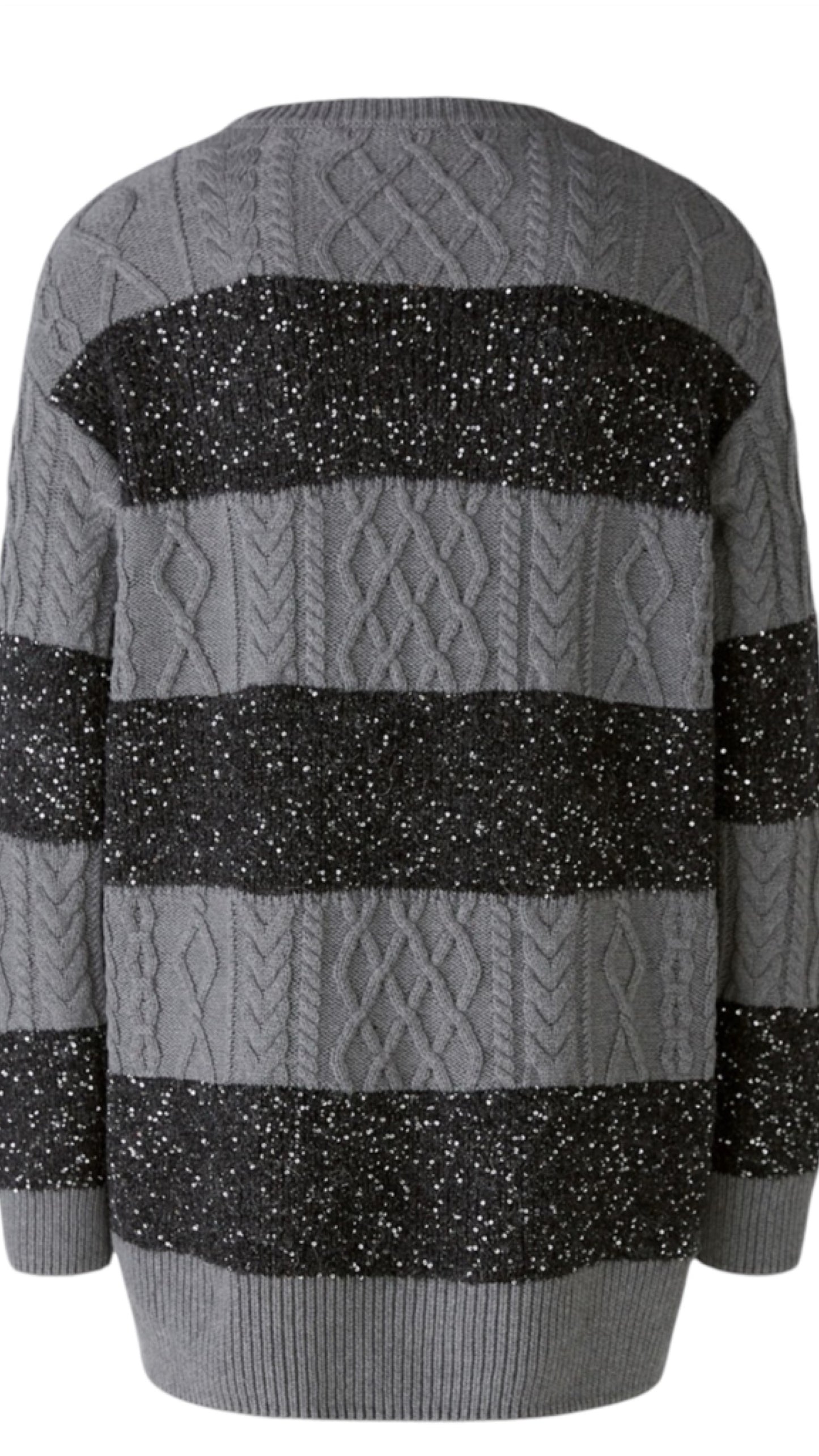 Pullover grey/silver