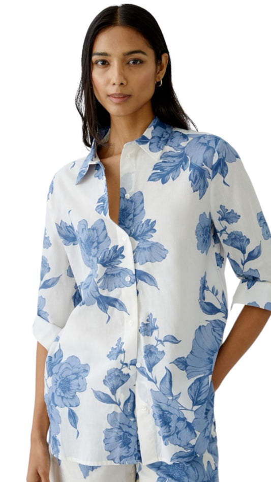 Blouse sea flower