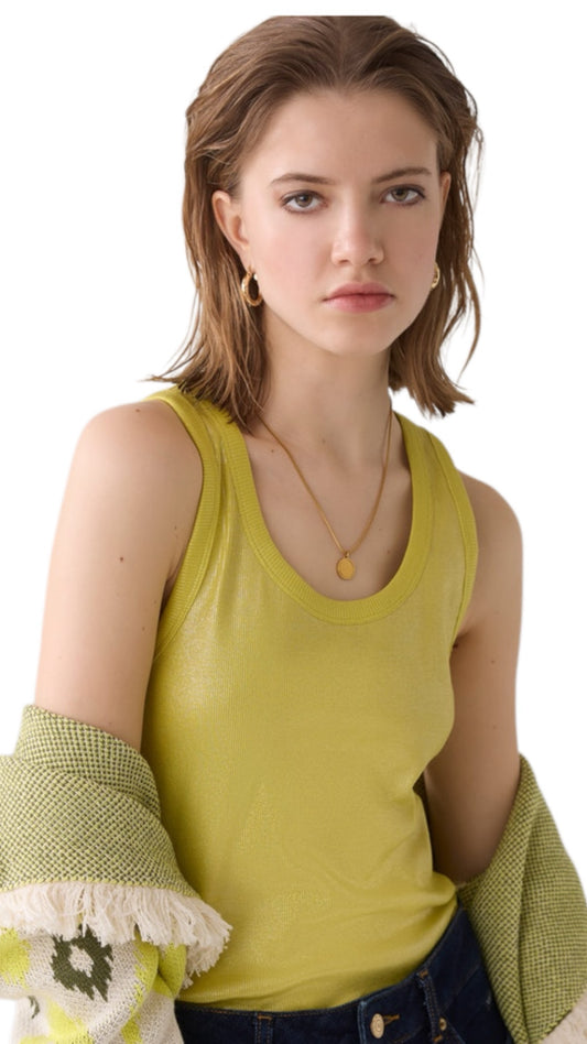 Rib Tanktop Mimosa