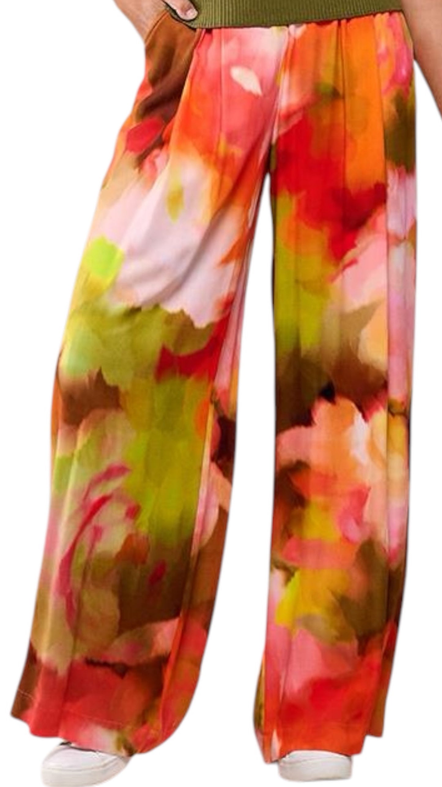 Corby print broek