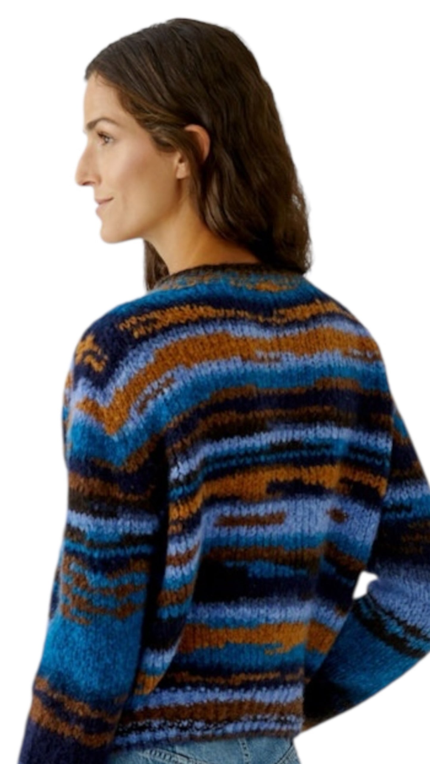 Pullover stripe melee