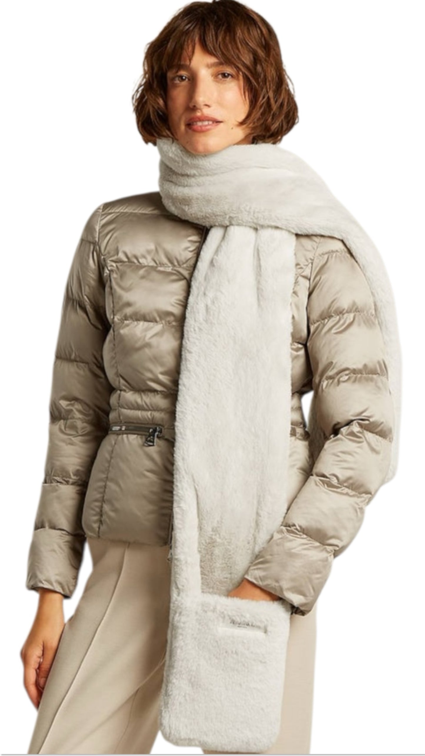 Hanny scarf (color OffWhite)