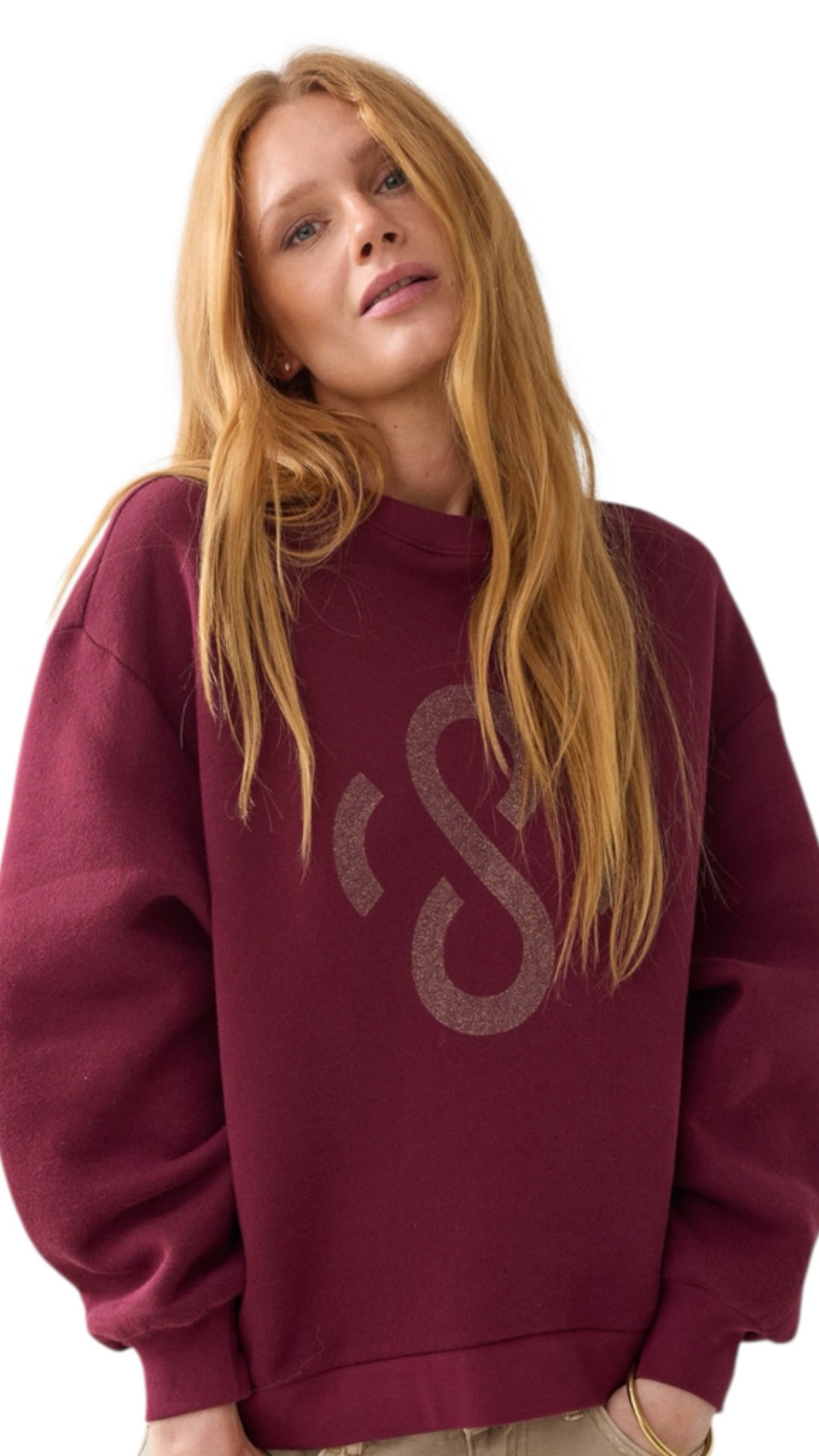 Jersey soft sweater