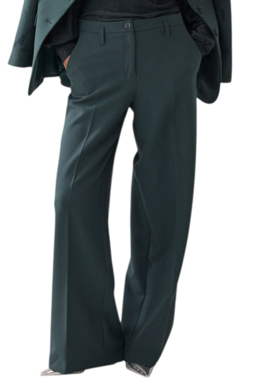 Trousers straight foam (emerald)