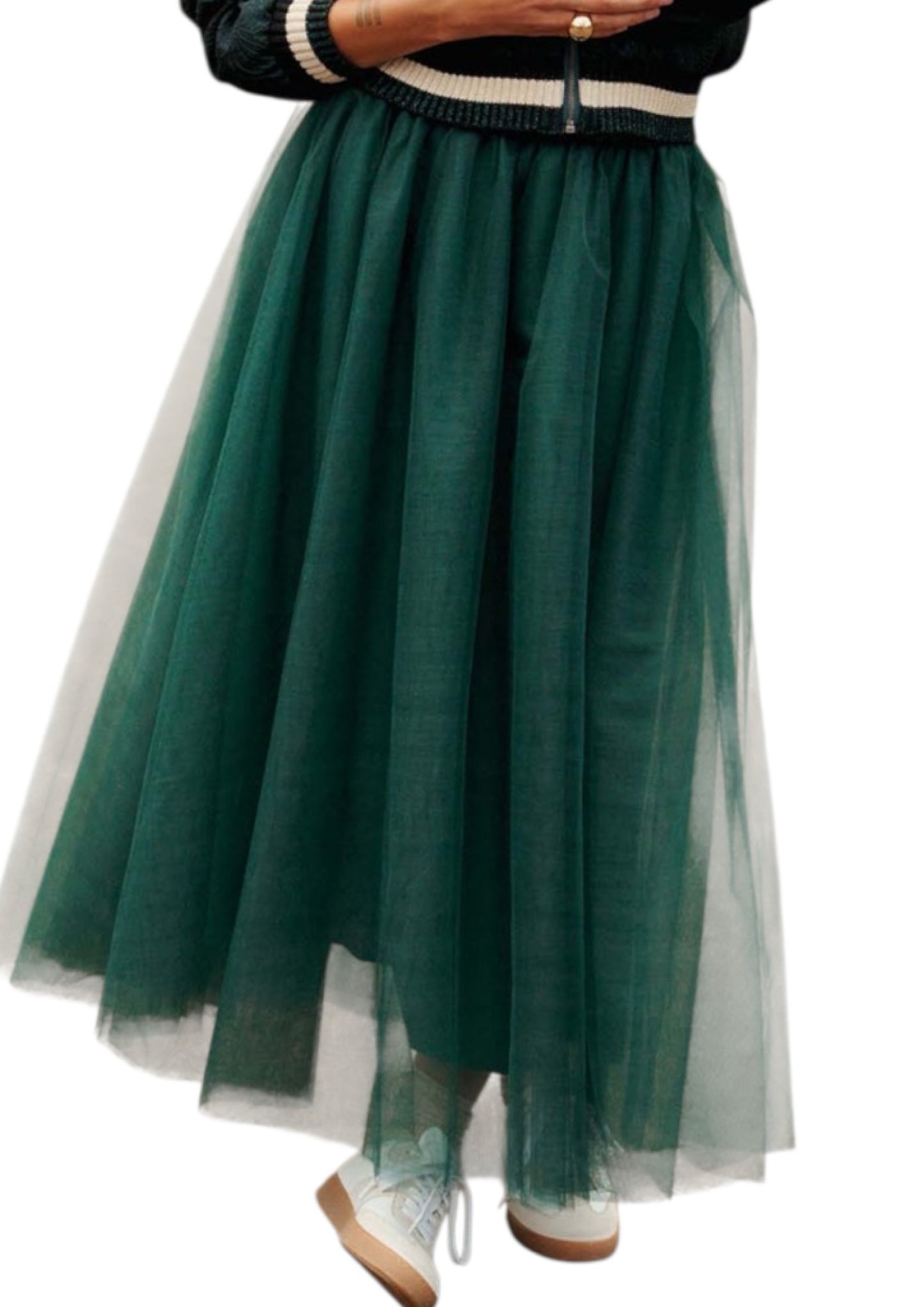 Skirt mesh (emerald)