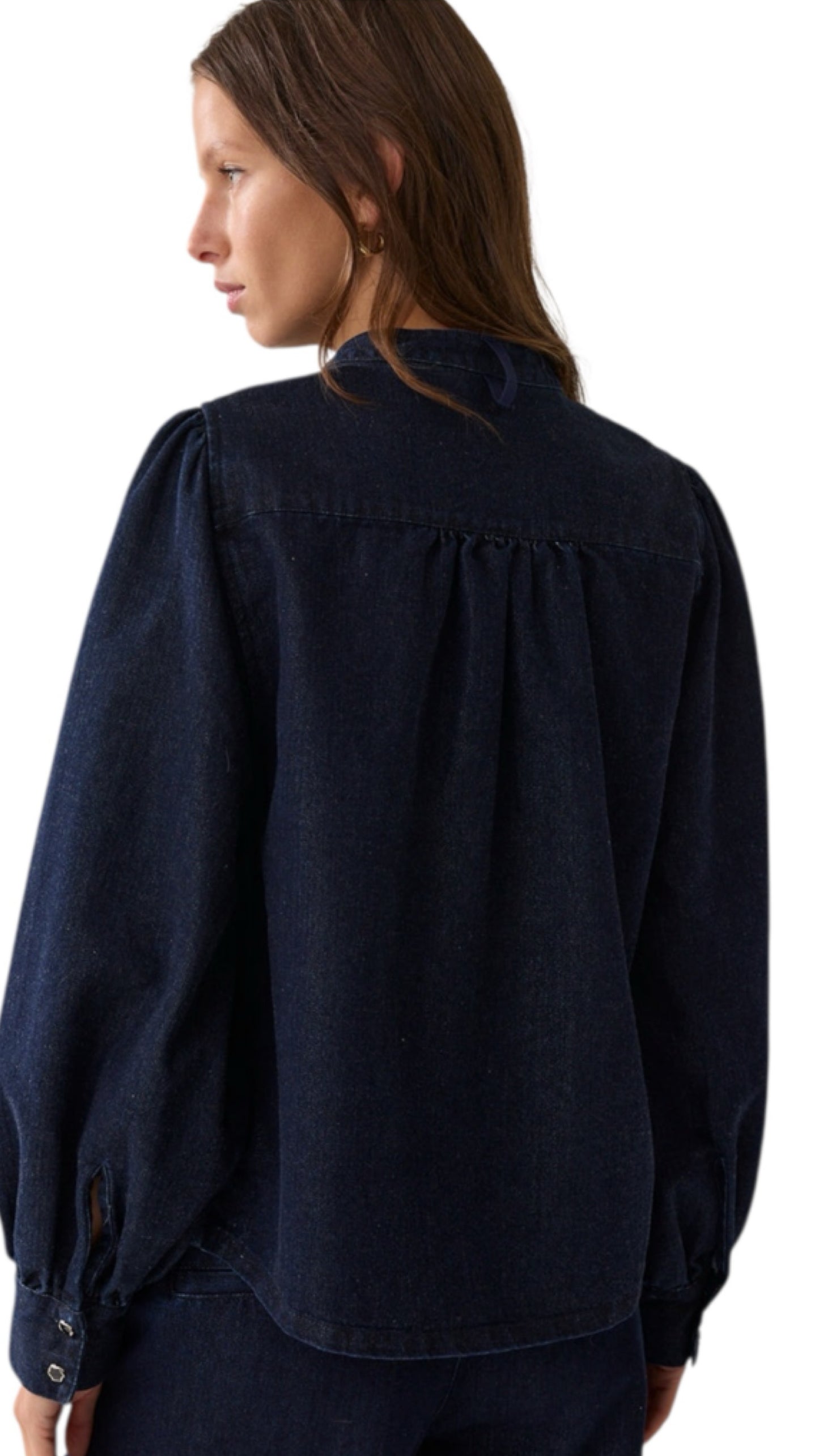 Blouse cotton lurex