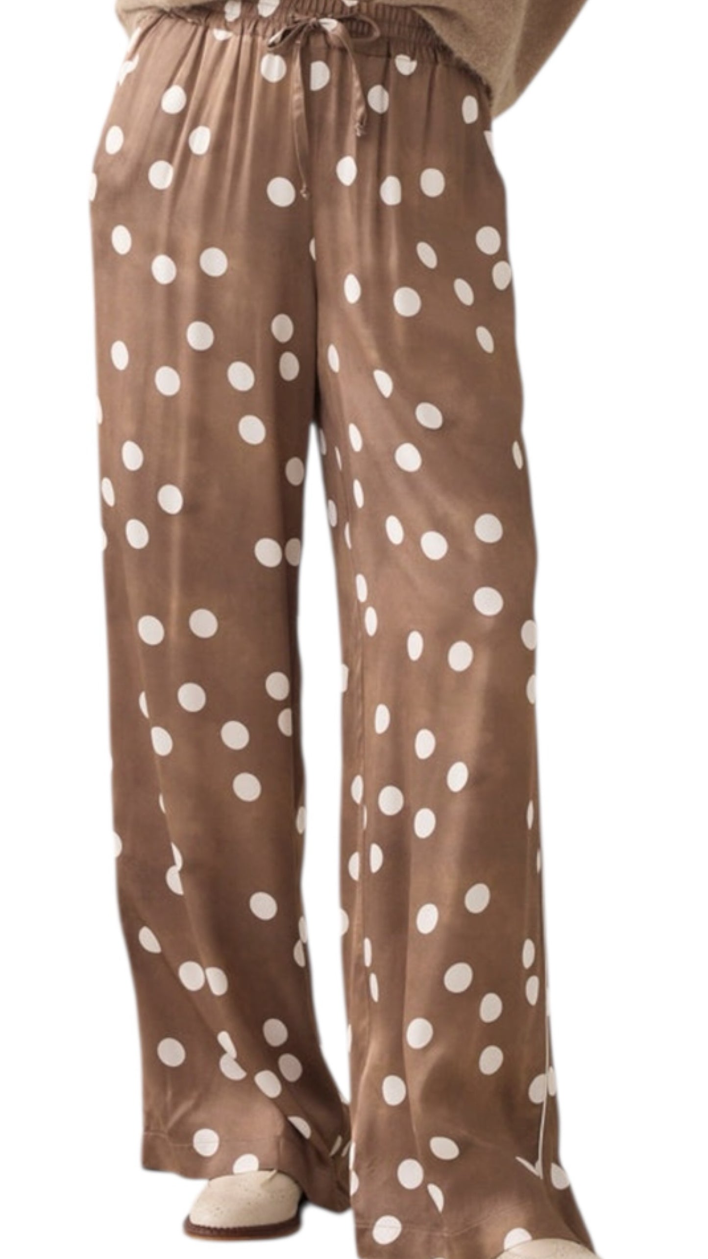 Trousers irregular dots