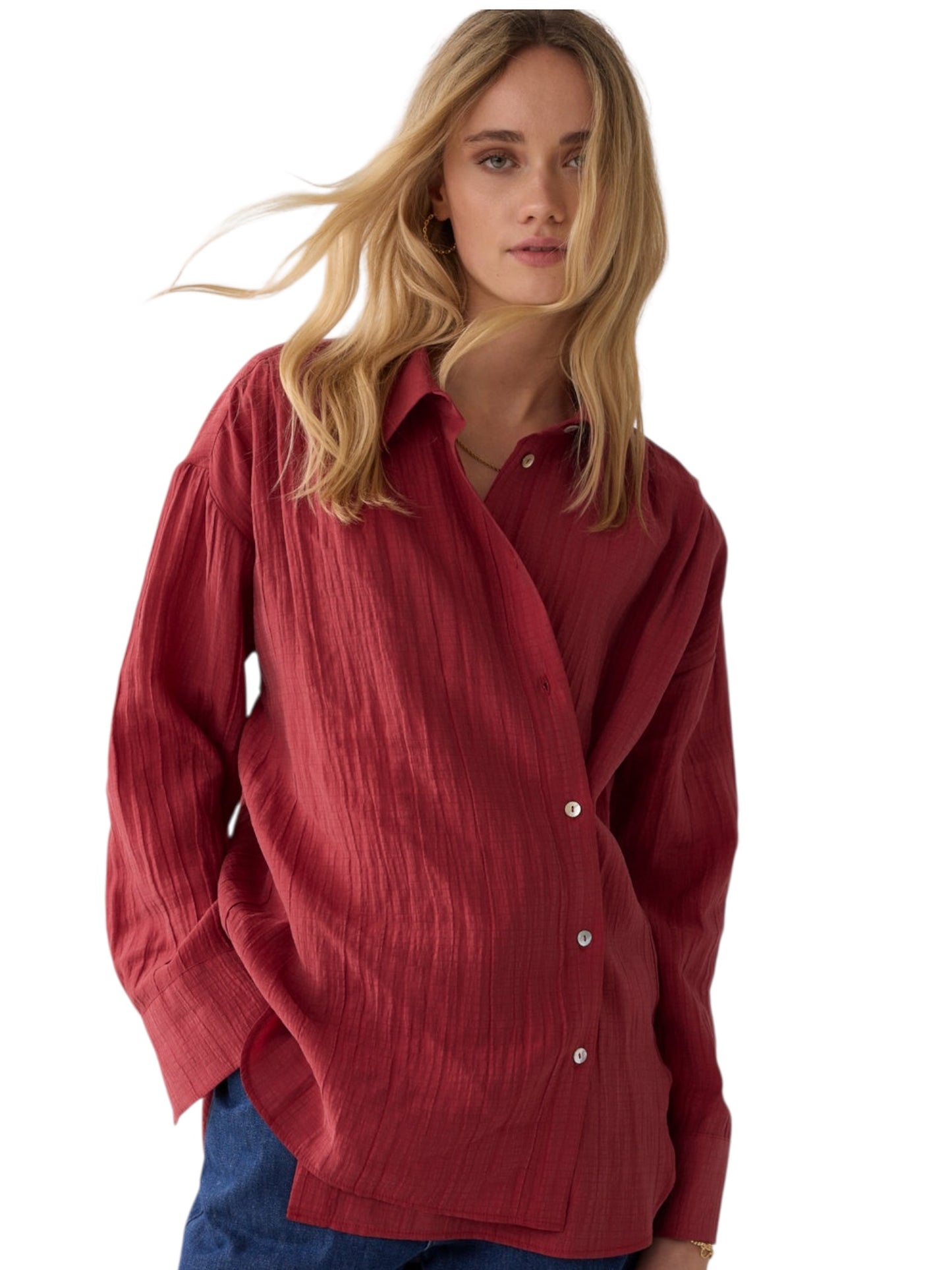 Blouse Lyocell blend