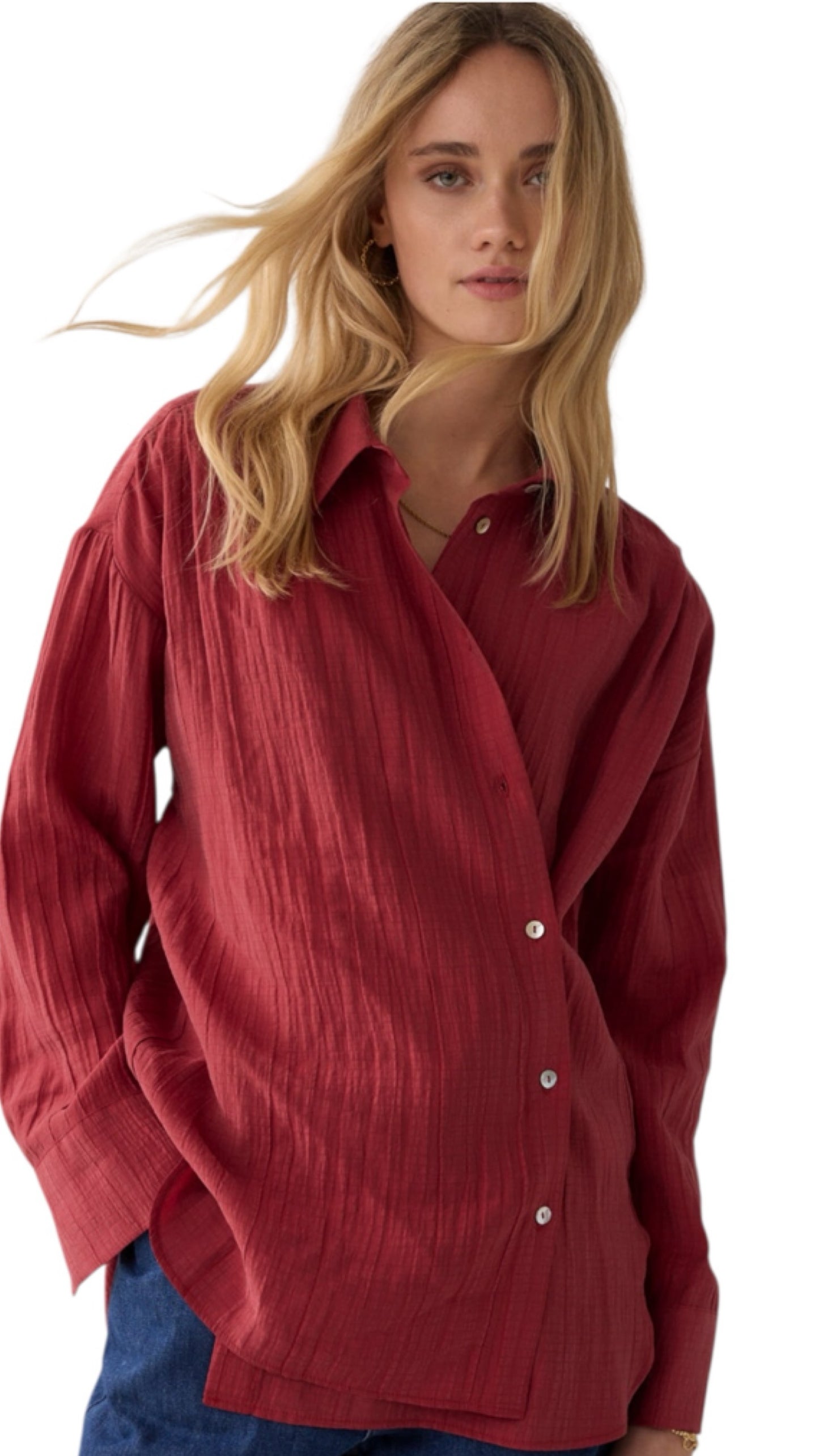 Blouse Lyocell blend