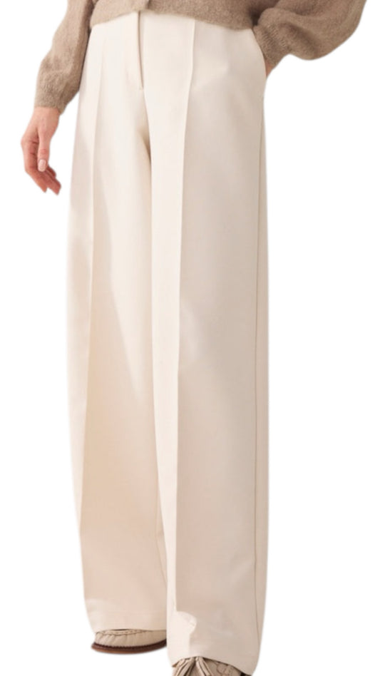 TRousers foam uni creme