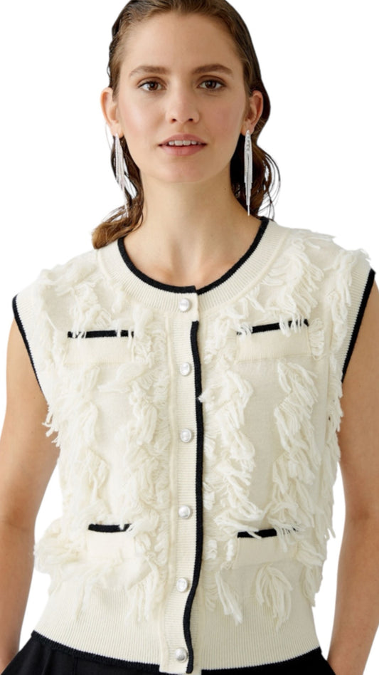 Gilet fringes