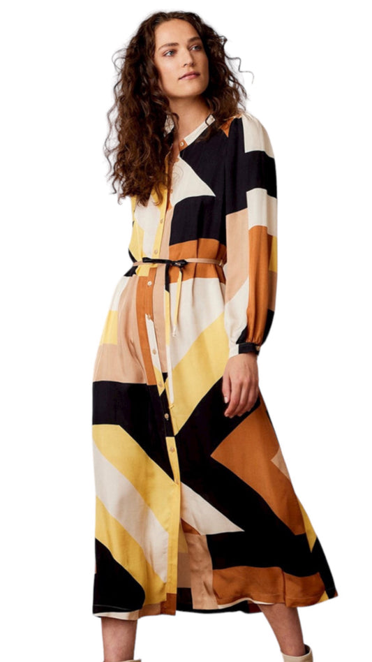 Dress graphic lines