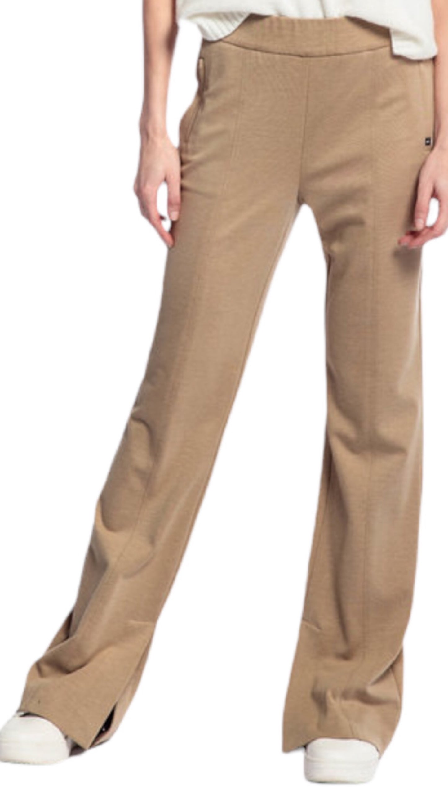 Double jersey pants straight