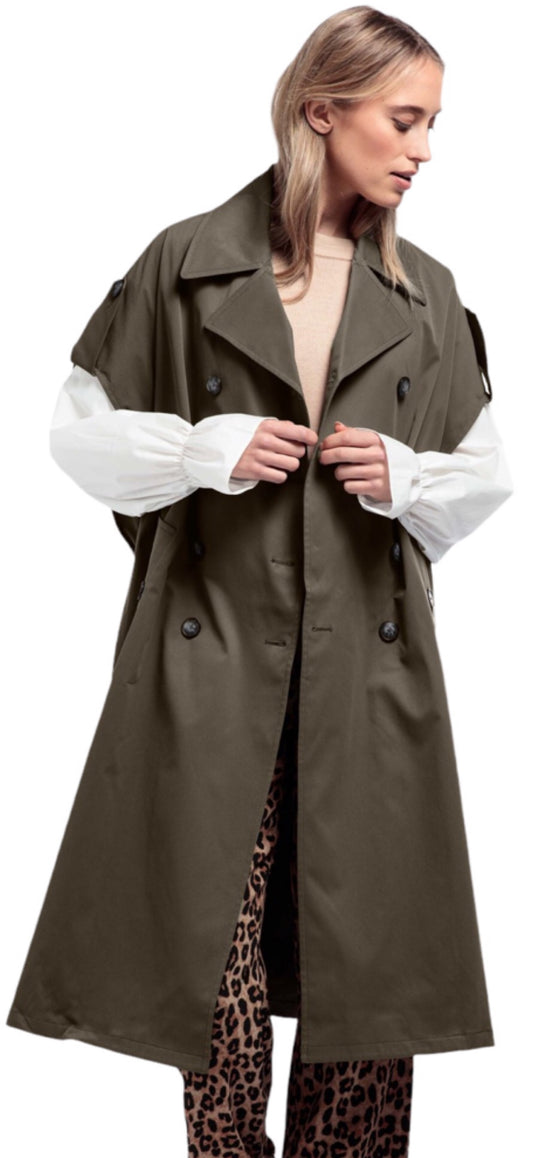 Trenchcoat sleevles