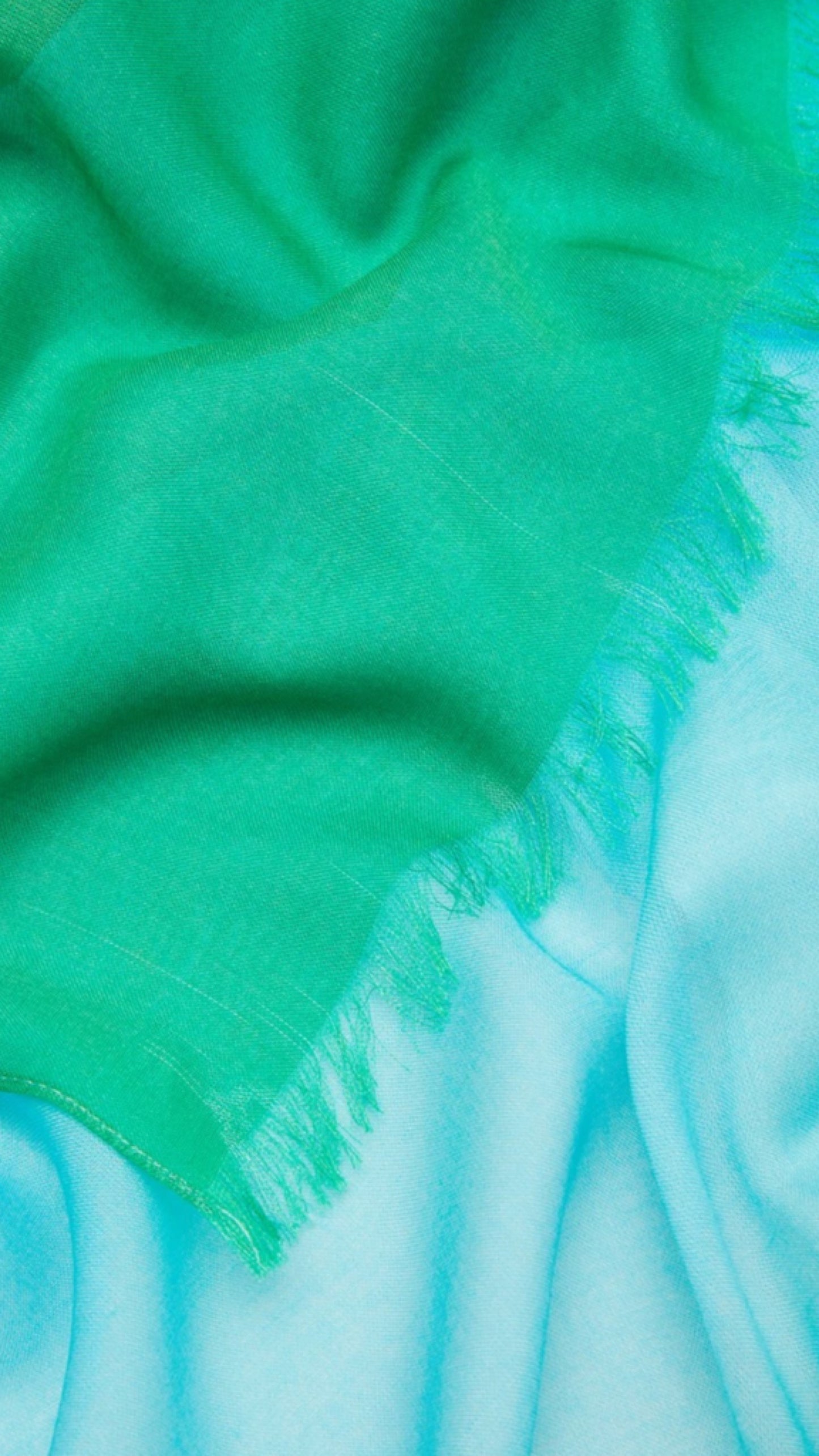 Sjaal Comma (blue/green)