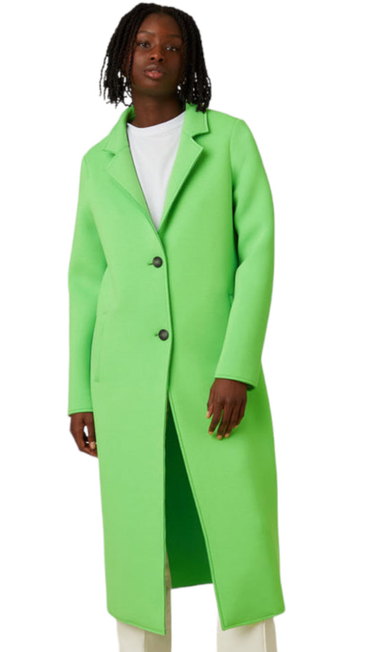 Reese scuba coat (neon green)